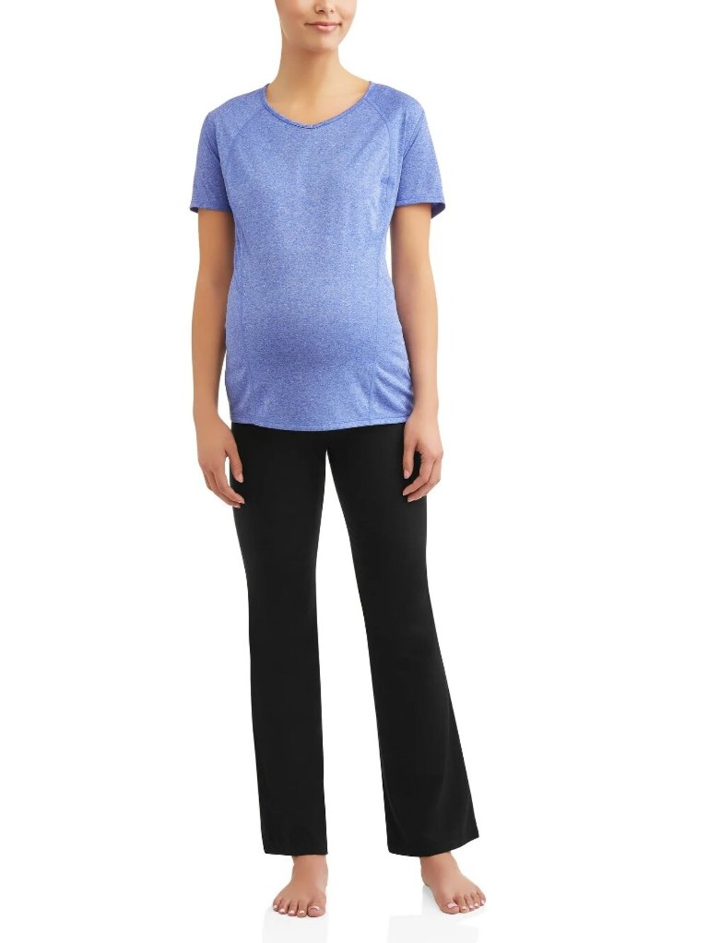 Maternity Leggings for Yoga, Black - Picture 4 of 4